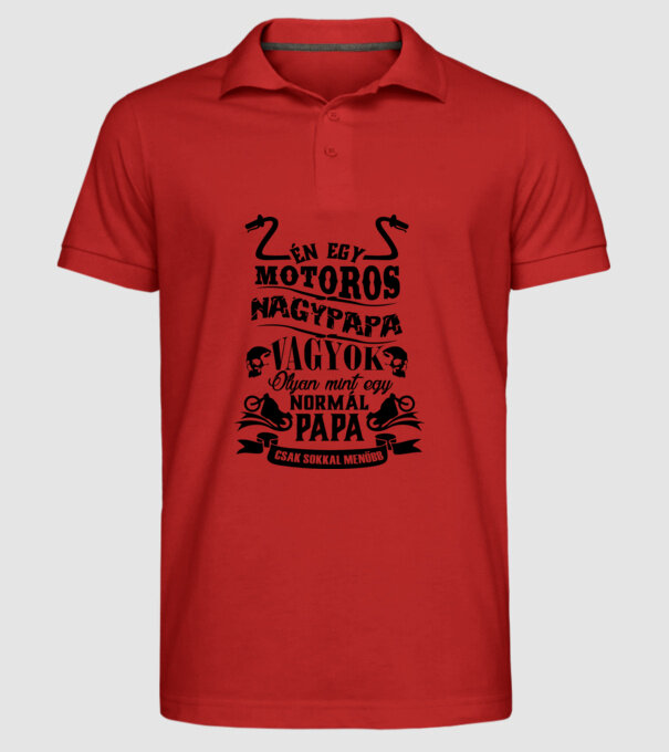  minta piros pólón