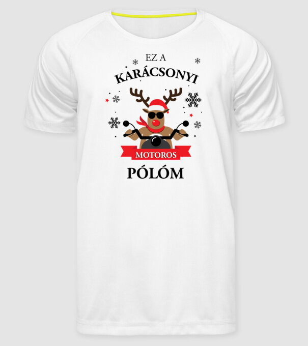  minta fehér pólón