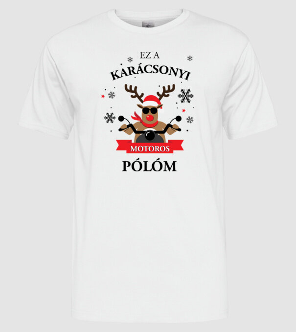  minta fehér pólón