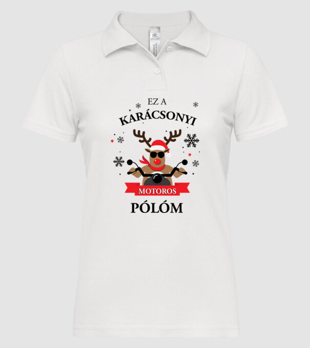  minta fehér pólón