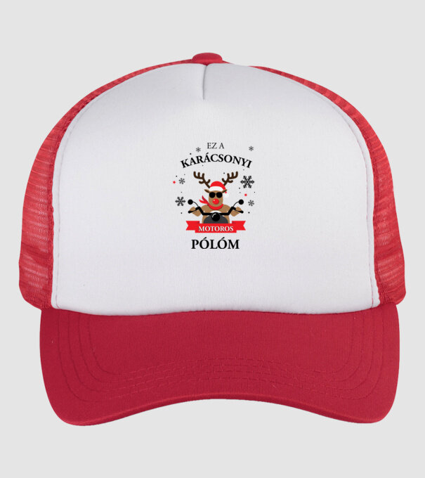  minta fehér/piros pólón