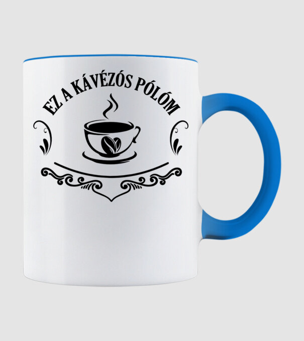  minta világoskék pólón