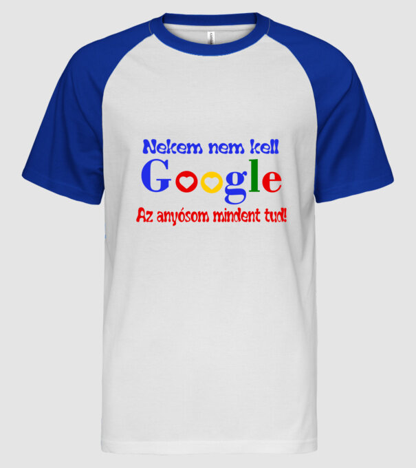  minta fehér/royal pólón