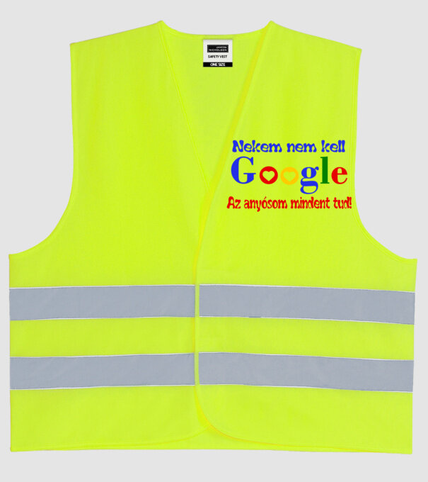  minta neonsárga pólón