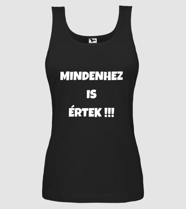  minta fekete pólón