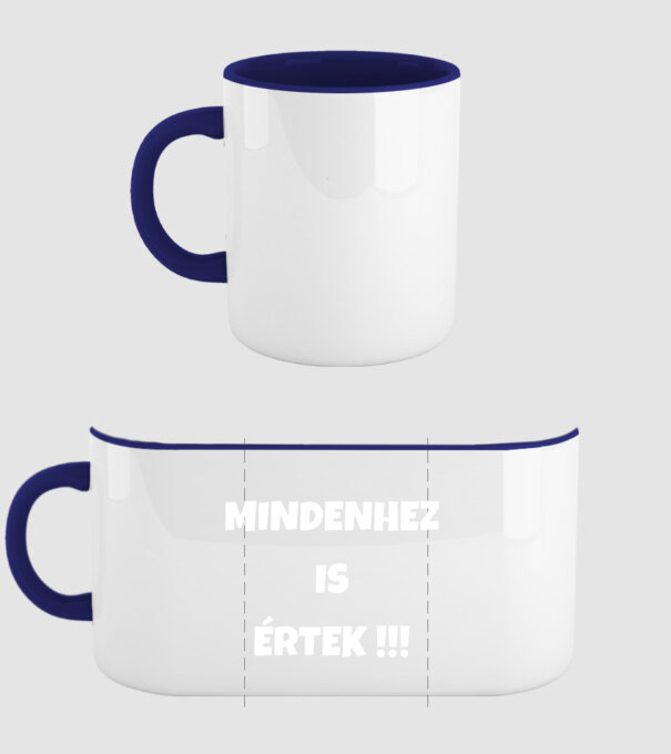 minta sötétkék pólón