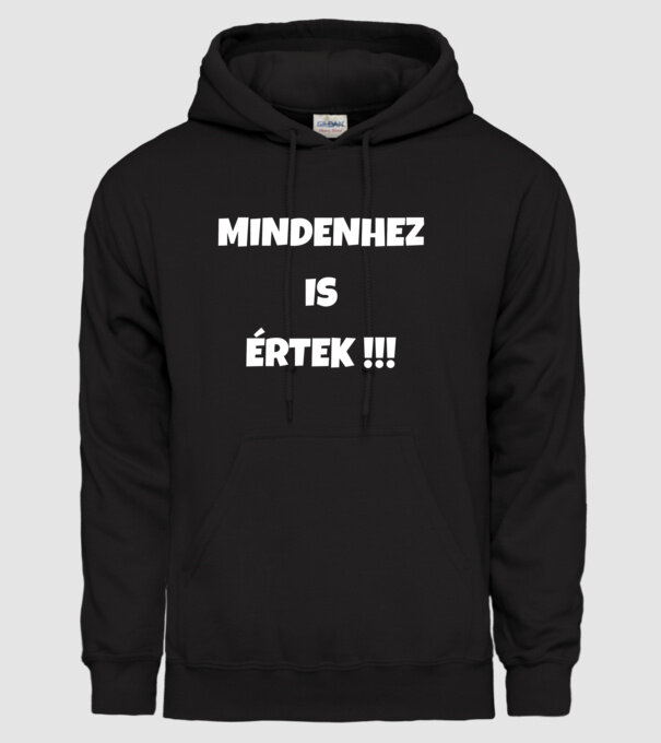  minta fekete pólón
