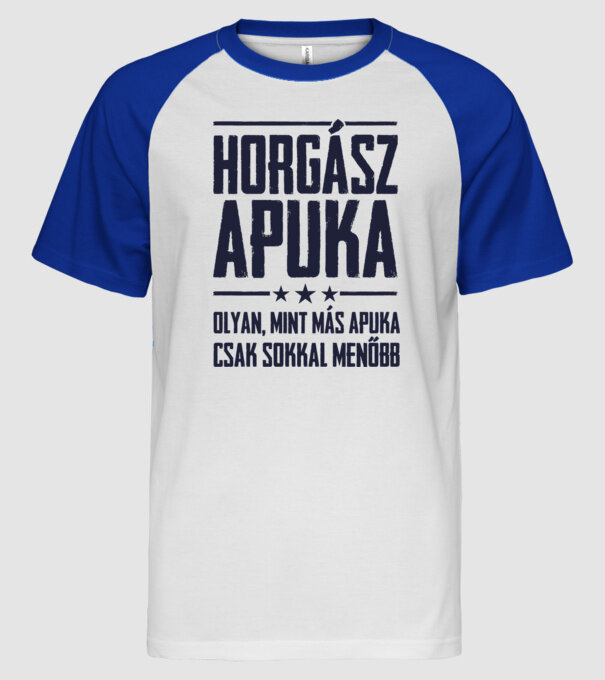  minta fehér/royal pólón