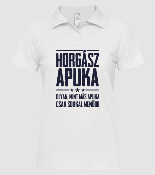  minta fehér pólón