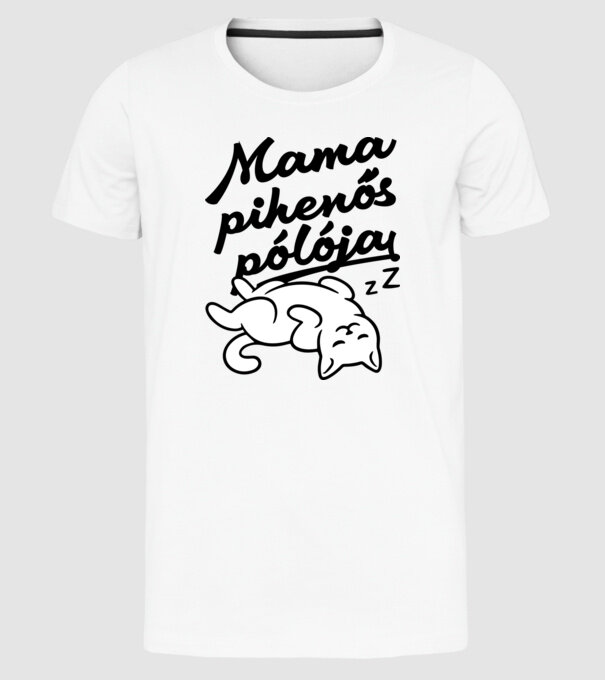  minta fehér pólón