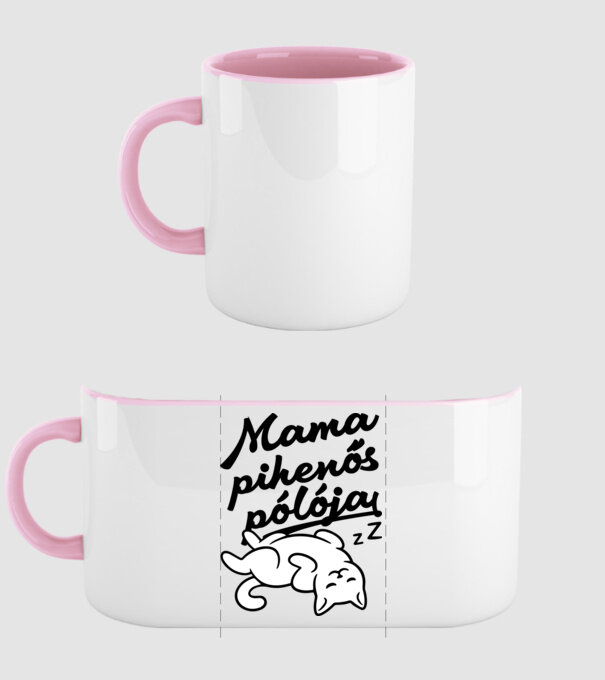 minta világos rózsaszín pólón
