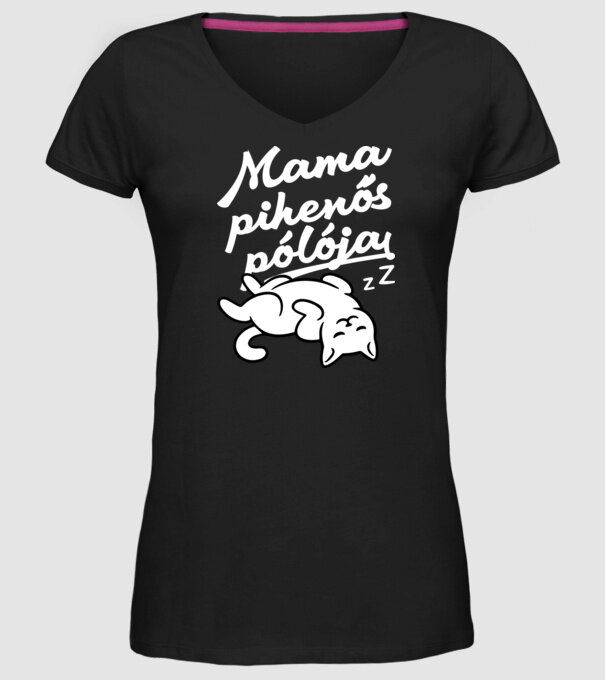  minta fekete pólón
