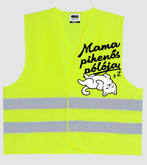  minta neonsárga pólón