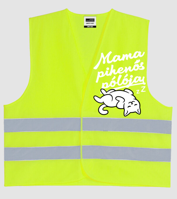  minta neonsárga pólón