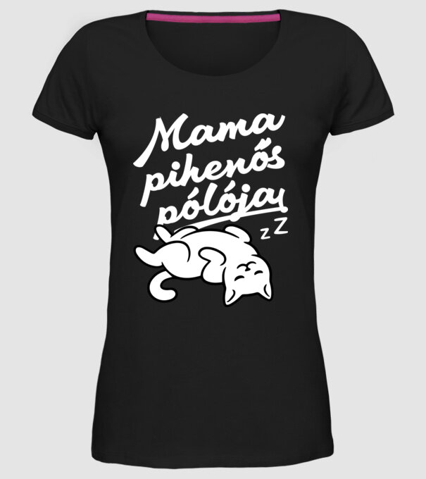  minta fekete pólón