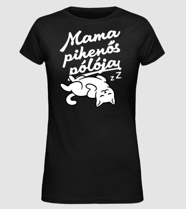  minta fekete pólón