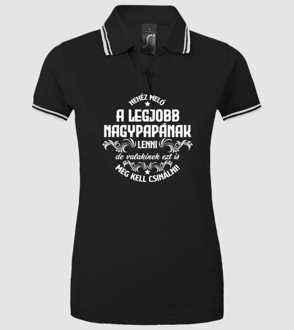  minta fekete pólón