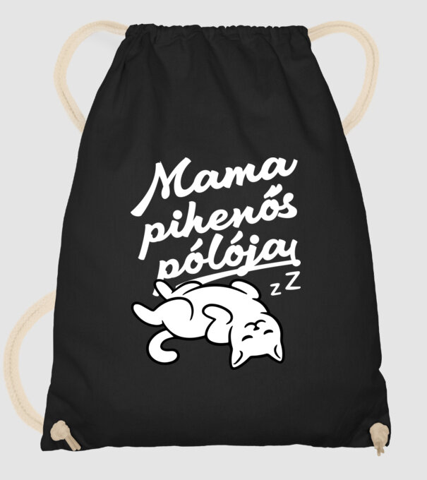  minta fekete pólón