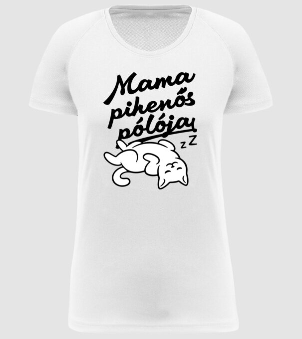  minta fehér pólón