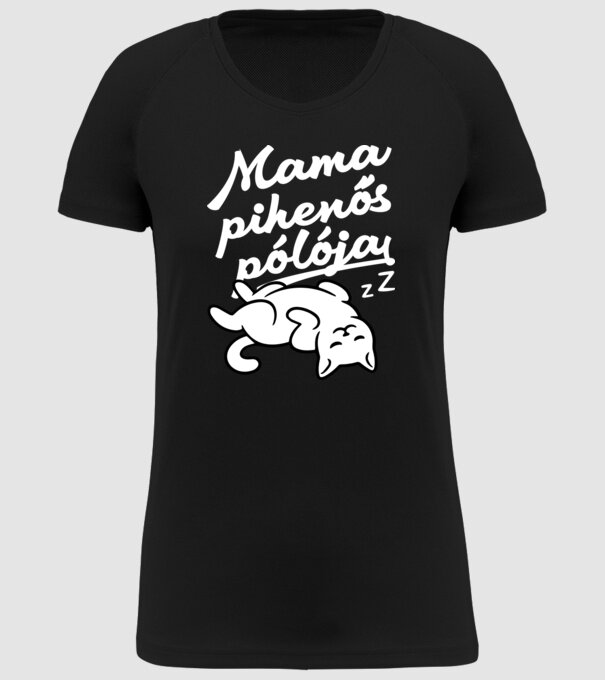 minta fekete pólón