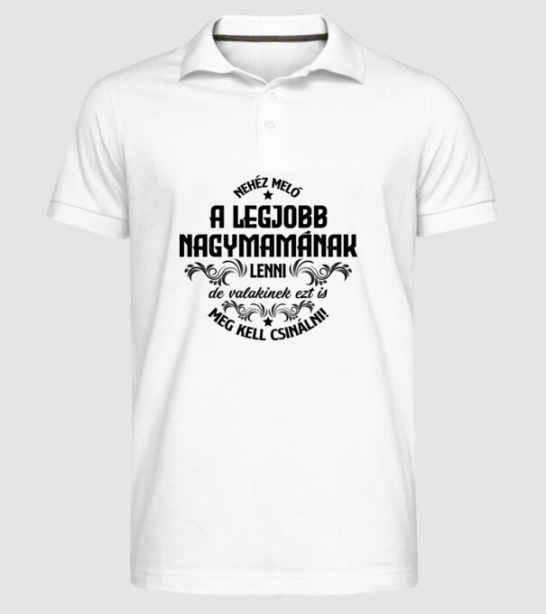  minta fehér pólón