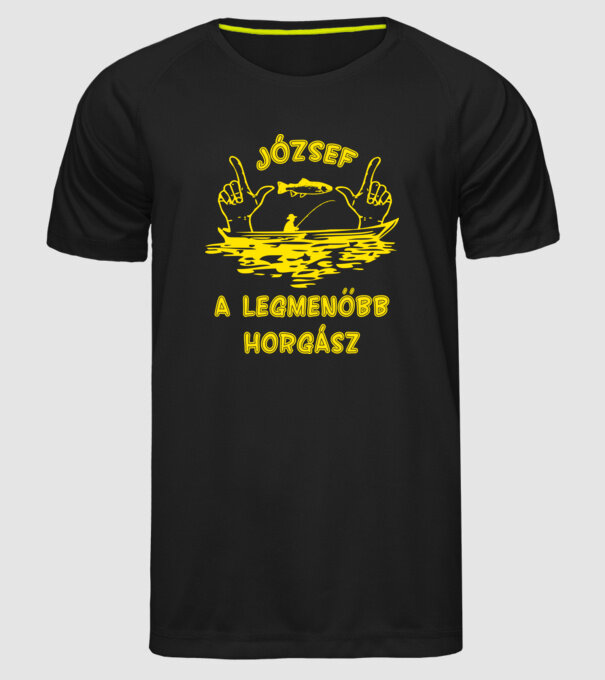  minta fekete pólón