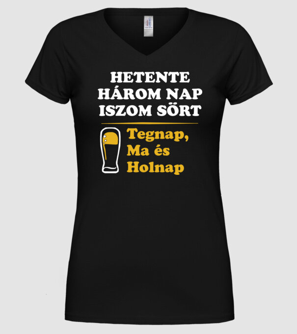  minta fekete pólón
