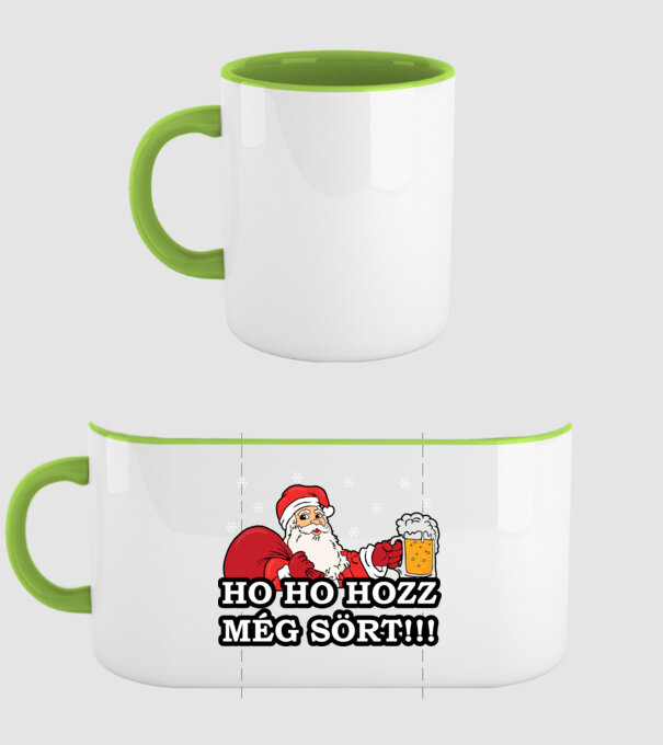  minta zöld pólón