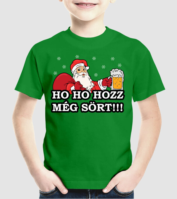  minta zöld pólón
