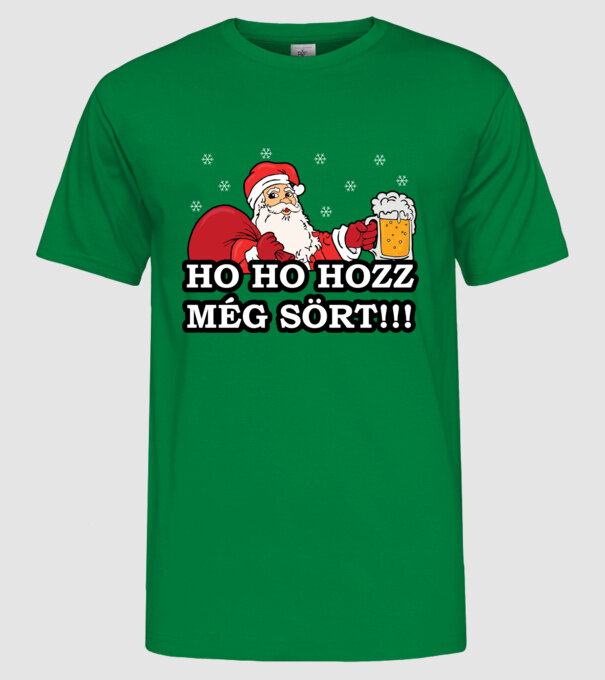  minta zöld pólón