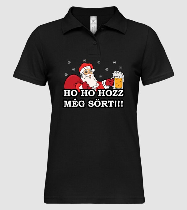  minta fekete pólón