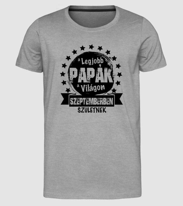  minta szürke pólón
