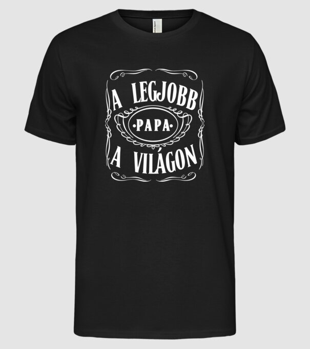  minta fekete pólón