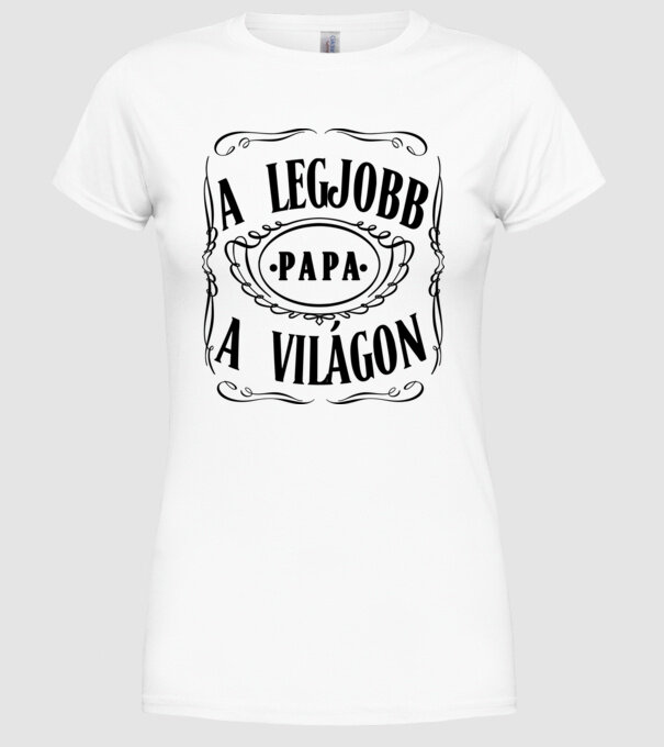  minta fehér pólón