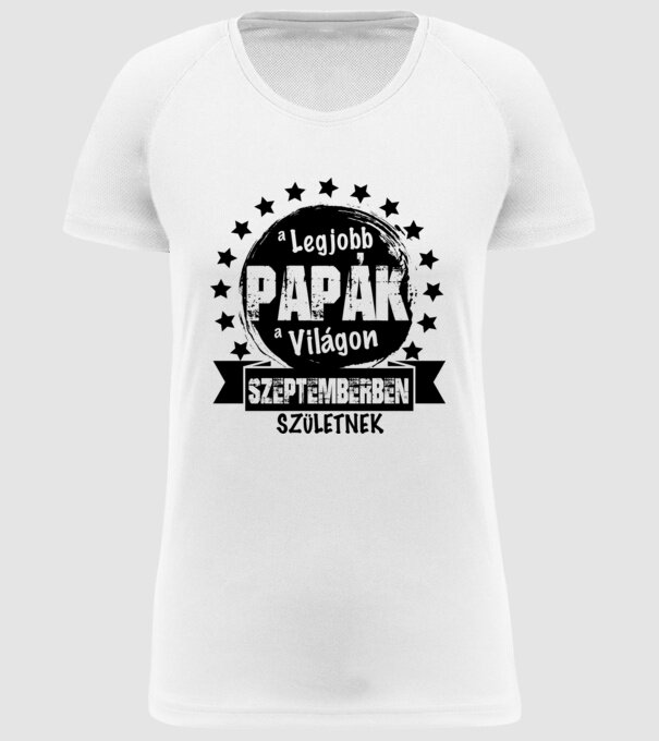  minta fehér pólón