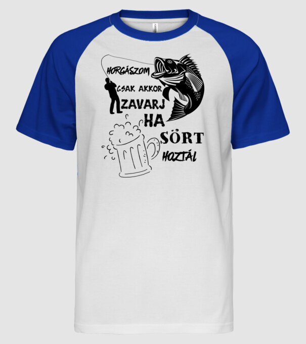  minta fehér/royal pólón