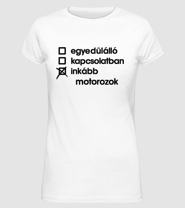  minta fehér pólón