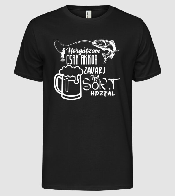  minta fekete pólón