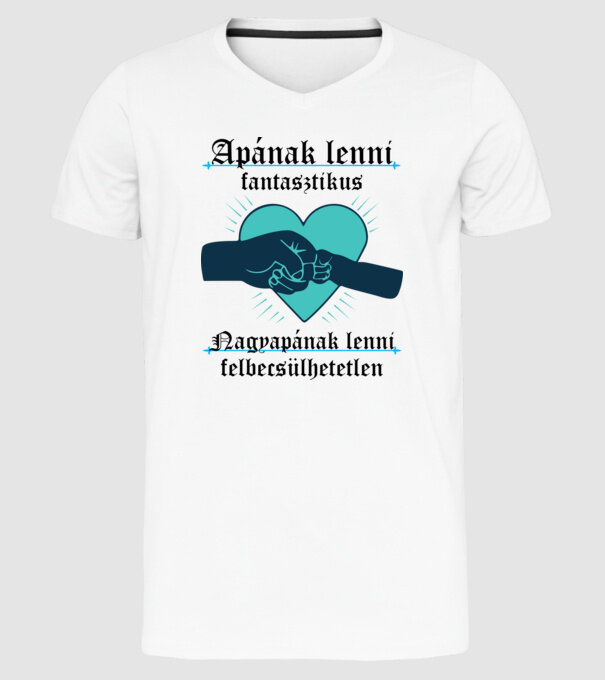  minta fehér pólón