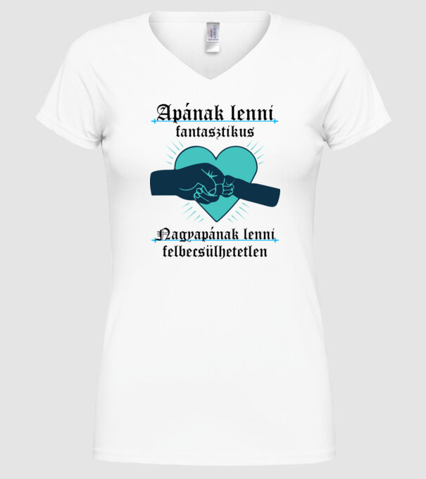  minta fehér pólón