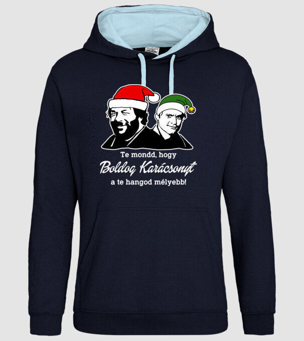  minta sötétkék pólón