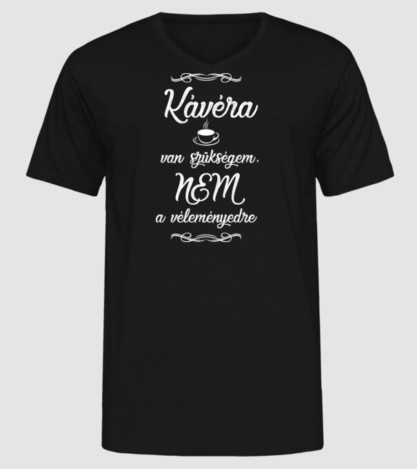  minta fekete pólón