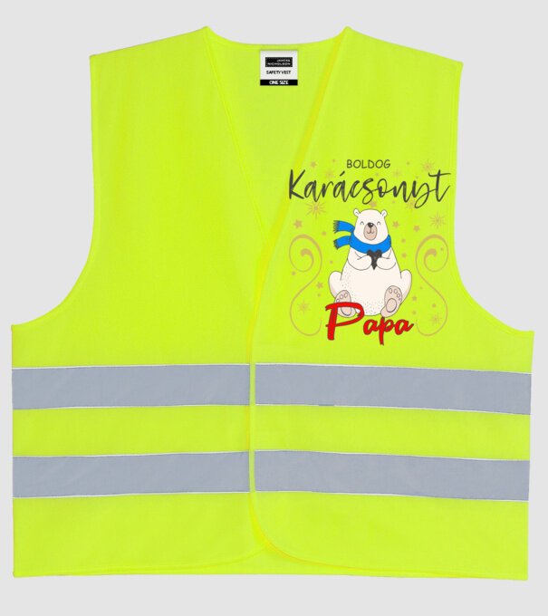  minta neonsárga pólón